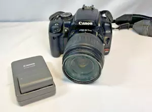 Canon EOS Digital Rebel XTi DS126151 Camera Lens 18-55mm FOR PARTS OR REPAIR - Picture 1 of 4