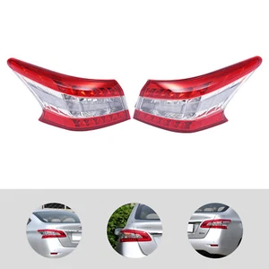 Pair Tail Lights Outer Brake Lamp Left & Right for 2013 -2015 Nissan Sentra - Bild 1 von 23