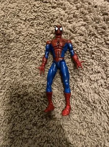 2001 TOYBIZ Marvel Comics 6" Spider-Man Actionfigur stark beweglich T - Bild 1 von 2