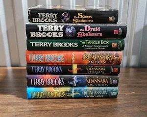 Lot Of 7 Terry Brooks Books Most First Editions HC DJ - Picture 1 of 14