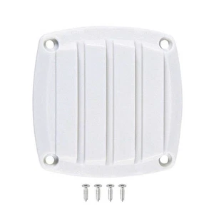 Boat Plastic Stamped Louvered Vent 8.3x8.3cm Air Grill Cover Ventilation Top li - Picture 1 of 3