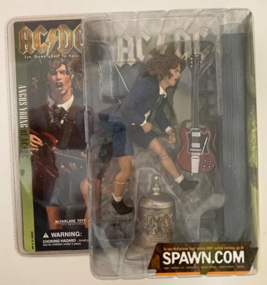 Figura de acción McFarlane Toys AC/DC ANGUS YOUNG 2001 traje de colegial sellado Foto 1 de 4