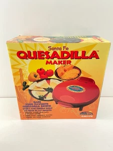 Salton Santa Fe Quesadilla Maker QM2SFR Red 12” NEW IN BOX! - Picture 1 of 2