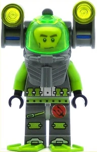 LEGO Atlantis Minifigure Diver Axel With Vertical Lights (Genuine) - Picture 1 of 1