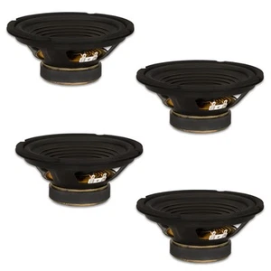 4 altavoces de repuesto Goldwood Sound GW-208/8 OEM 8" 200 vatios cada uno 8 ohmios - Imagen 1 de 5