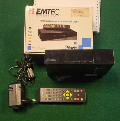 Emtec Movie Cube N160H - Registratore DVB e Media Player - Immagine 1 di 4