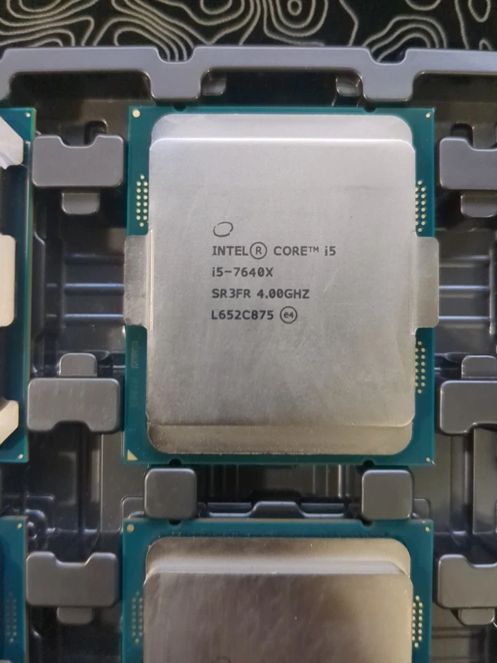 Intel Core i5-7640X SR3HR quad-core 4.0GHz 6MB 112W LGA-2066 CPU processor - Image 1 of 1