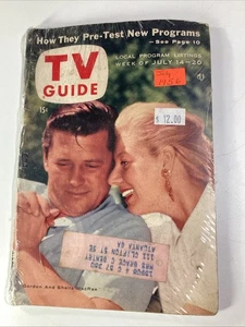 TV Guide 1956 Atlanta GA Ed July Gordon Sheila MacRae Local Ads - Picture 1 of 8