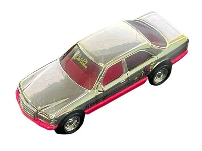 Vintage Hot Wheels Diecast Cal Custom Chrome Pink Mercedes 380 SEL TW Wheels - Image 1 of 4