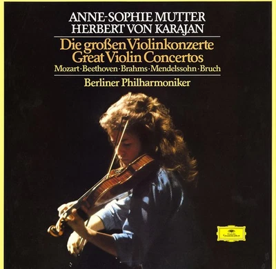 4LP Box MUTTER Great Violin Concertos MOZART BEETHOVEN BRAHMS MENDELSSOHN BRUCH - Image 1 of 3