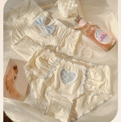 Mujeres Ropa Interior Japonesa Lolita Talla Grande Calzoncillos Lazo Volantes Bragas Foto 1 de 4