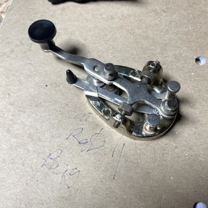 Morse Code Key For Ham Radio Or Telegram - Picture 1 of 24