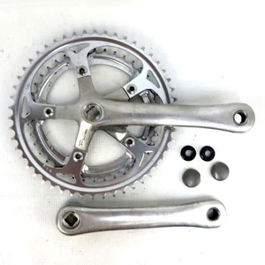 SUNTOUR FS-E CRANKSET Vintage Road Bike 170mm 40-50t 883g Double Square Taper - Picture 1 of 5