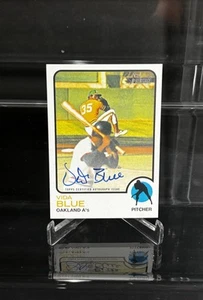 2022 Topps Heritage Vida Blue Real One Auto High Number! RARE A’s HOF Insert! - Picture 1 of 7