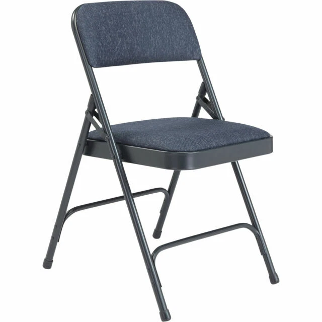 National Public Seating 2204 Folding Chair - Blue
