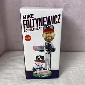 2018 Mike Foltynewicz Atlanta Braves Coca Cola Folty's Favorites Bobblehead NOS - Picture 1 of 12