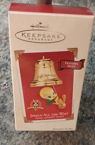 Hallmark Keepsake Ornament Looney Tunes Tweety Jingle All The Way 2003 (NUEVO EN CAJA) 5 - Imagen 1 de 3