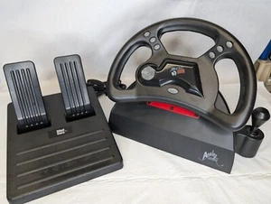 Rare Mad Catz True Analog Racing Wheel 15 Pin Gameport Connection TESTED!! - Picture 1 of 13