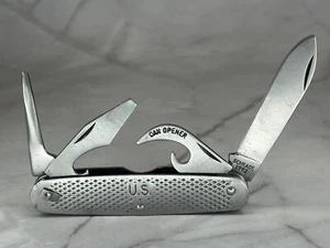 Vintage Schrade US Army Military 1982 Pocket Knife - Picture 1 of 11