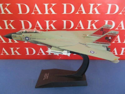 Die cast 1/100 Modellino Aereo Aircraft Grumman F-14A Tomcat Tom Catters 1986 - Immagine 1 di 4