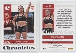 2022 Panini Chronicles UFC Rookies Tracy Cortez #85 Rookie RC