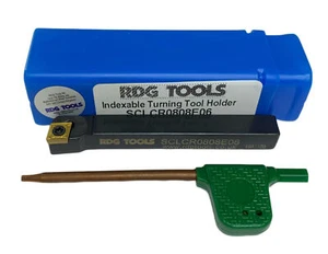INDEXABLE LATHE RH TURNING TOOL 6MM 8MM 10MM 12MM 16MM 20MM 25MM MYFORD RDGTOOLS - Picture 1 of 11
