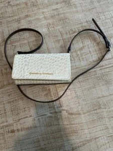 Bandolera de mano de cocodrilo Dooney & Bourke vintage en relieve - Imagen 1 de 11