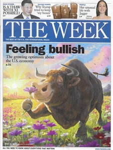 Week Magazine U.S. Economy Donald Trump China Melanie Hamrick Cartoons 2023 - Picture 1 of 12