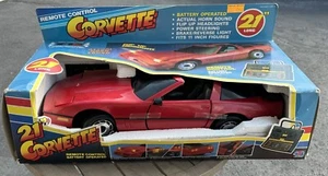 Vintage THAITOY R/C Corvette 21” w/ Horn Sound & Headlights New NIB Toys r Us - Picture 1 of 9