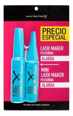 Max Factor Regular Size + Mini Max Factor Lash Maker Mascara Black - Image 1 of 2