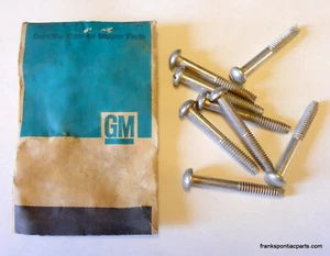 1963-74 Pontiac V8 NEW Coil Bracket Screw Vintage GM Pontiac Chevy Buick Olds - Picture 1 of 5
