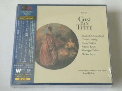 Karl Bohm Mozart Così fan tutte 3 SACD Hybrid TOWER RECORDS JAPAN - Image 1 of 4