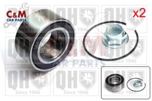 Par de kit de cojinetes de rueda delantera para MG MG ZT-T de 2001 a 2005 - QH - Imagen 1 de 1