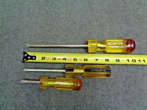 Vintage Fuller Kreuzschlitzschraubendreher und Mutterndreher - 3 Stück - Bild 1 von 5