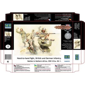 MASTER BOX 3592 Kit 1:35 Hand-to-hand fight, British and German infantry. Africa - Bild 1 von 8