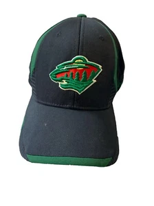 Minnesota Wild NHL Baseball Cap Hat S/M Hockey Reebok Embroidered Logo - Picture 1 of 7