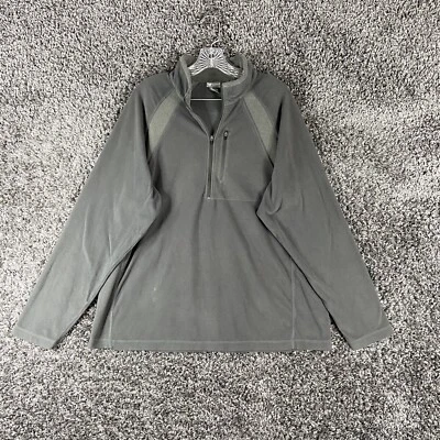 Sierra Think Outside Blanco 1/2 Cremallera Manga Larga Hombre’s L Gris Foto 1 de 4