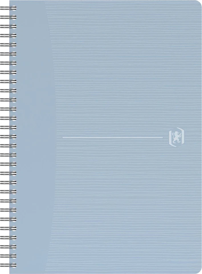 OXFORD Office Spiralbuch"My Style" A5 mit Doppelspirale liniert 6 mm 90 Blatt Re - Bild 1 von 1