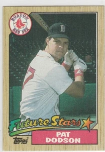 1987 topps #449 Pat Dobson RED SOX - Picture 1 of 1