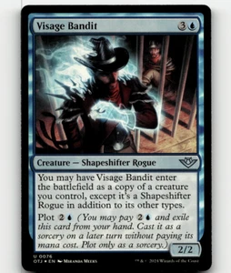 Lámina - MTG Visage Bandit 76 - Outlaws of Thunder Junction - Imagen 1 de 1