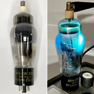 (1) Tubo testato Western Electric JAN CW 393A Western Electric 393A Thyratron 519 - Foto 1 di 7