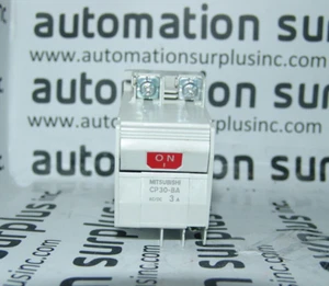 MITSUBISHI CP30-BA 3A 2 POLE 220VAC CIRCUIT PROTECTOR NEW!! QUANTITY!! WOW!! - Picture 1 of 4
