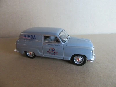 233I Raro IXO Altaya Servizio Simca Aronde Messagère 1954 Grigio 1:43 - Immagine 1 di 4