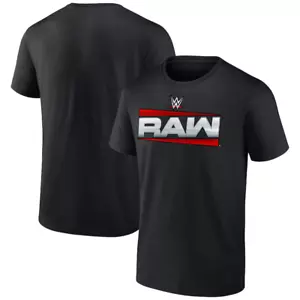 WWE Black RAW Logo 2025 T-Shirt *NEU* Official Shirt - Bild 1 von 3