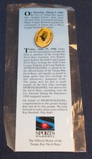 Tampa Bay Devil Ray's First Pitch 1996 Pin