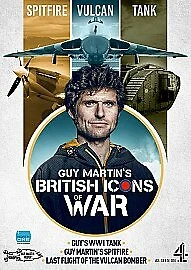 Guy Martin's British Icons of War DVD (2018) Neil Duncanson cert E 3 discs - Image 1 of 1