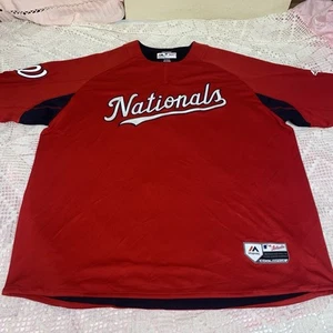 Majestic Washington Nationals Jersey Mens Size 3XL - Picture 1 of 5