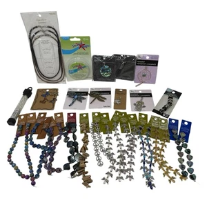 Riesiges Konvolut PERLEN und Schmuckherstellung Zubehör NEU 30 Teile Glasperlen, Steine - Bild 1 von 10