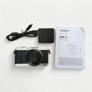 Olympus Stylus SH-1 Black Compact Digital Camera 16.0 MP Optical Zoom 24x - Picture 1 of 9