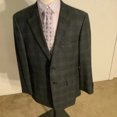 Casaco esportivo Loro Piano 100% cashmere para John W Nordstrom 2 Bt tamanho 42S - Imagem 1 de 4